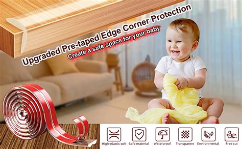 Buy WE-CEF Silicone Edge Protector Strip, Baby Proofing, Pre-Tape ...