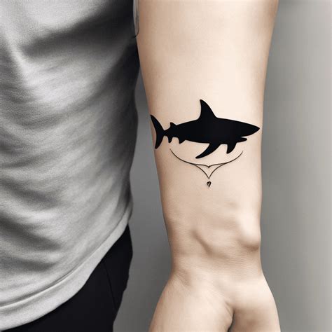 Simple Shark Tattoo