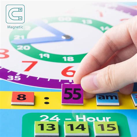 Navaris Kids Magnetic Clock - Early Years Learning - India | Ubuy