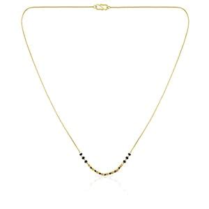 Malabar Gold & Diamonds Yellow Gold Mangalsutra for Women 22k | Gold ...