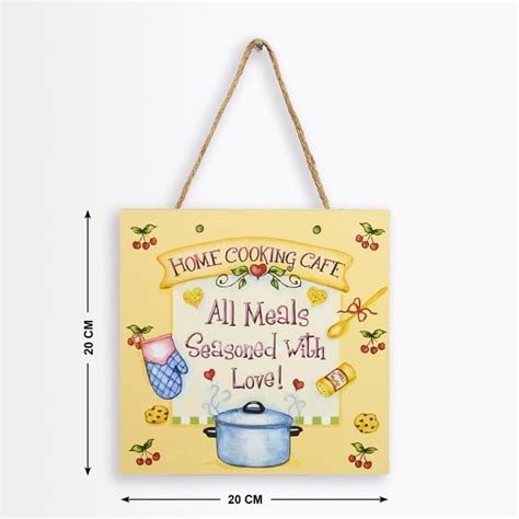 Buy Garnet Interiors Wooden Welcome Quote Hanging Wall Accent from Home ...