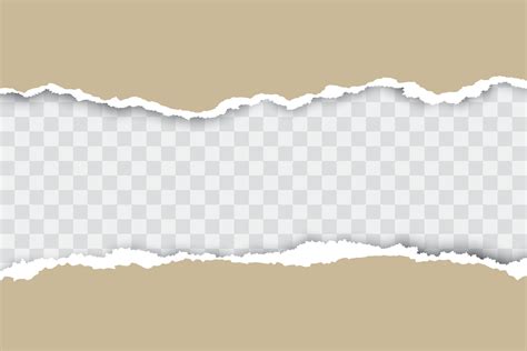 Brown ripped paper background with place for your text. 1997201 Vector ...