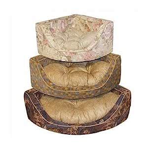 Snoozer Luxury Corner Pet Bed, Large, Sage/Butter : Amazon.in: Pet Supplies
