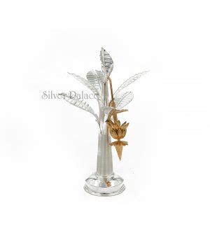 92.5 Pure Silver Banana Tree For All Pooja Ocassions - Silver Palace