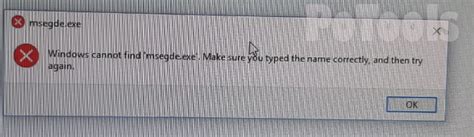 POS Back Office Upgrade to 4.6 Procedure | Windows cannot find msedge.exe