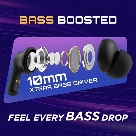 Fastrack Fpods FZ100 TWS in-Ear Earbuds with Mega 50 Hrs Playtime|Extra ...
