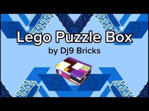 +LEGO Puzzle Box Tutorial Puzzlego 的图像结果