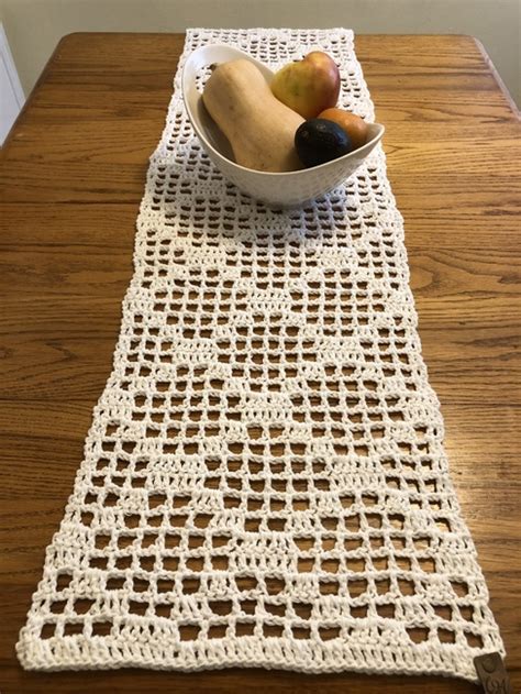 Image result for Filet Crochet Table Runner Patterns