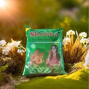 Buy Shobha Mehendi Powder Natural Henna For Hairs, Hand And Feet ...