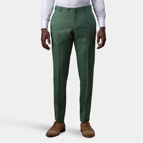 Emerald green suit pants | Tailor Store®