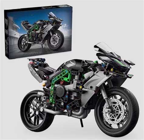 MOC Set No. 42170 Kawasaki Ninja H2R Motorcycle (1212 Pieces) – Darkie ...