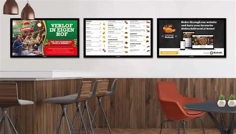 Restaurant Digital Signage 的图像结果
