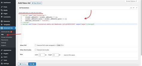 WordPress-Plugin to Add Media.net Code 的图像结果