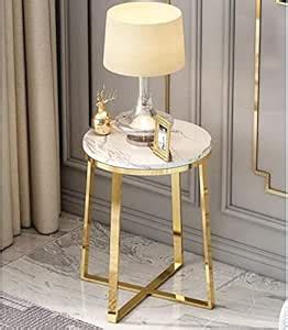 ANASIA HANDICRAFTS Living Room Sofa Side Table, Tray Side Table,Golden ...