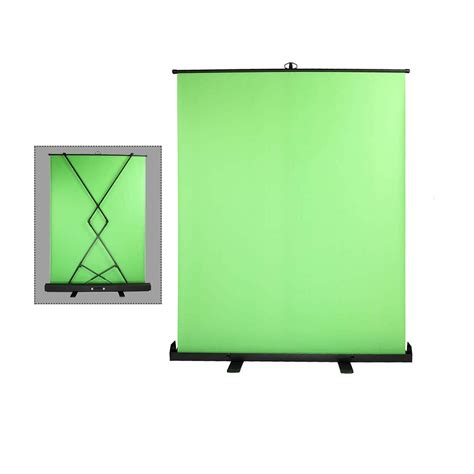 Green Screen Backdrop,Retractable and Collapsible Backdrop Chromakey ...