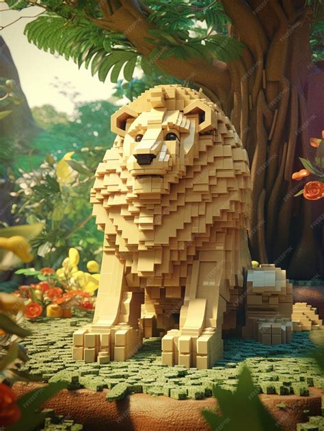Image result for LEGO Extinct Bricks Lion