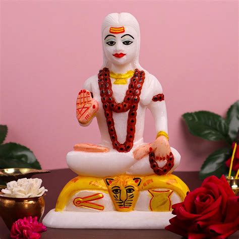 Buy HANDICRAFT BAZAAR Baba Balaknath Murti | Marble Idol Baba Balaknath ...