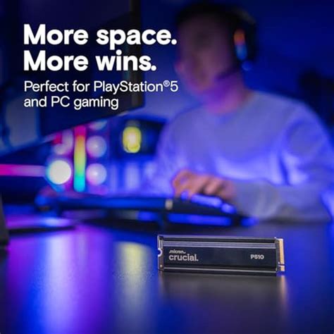 Crucial P510 | Crucial P510 2TB PCIe Gen5 NVMe SSD with Heatsink | Up ...