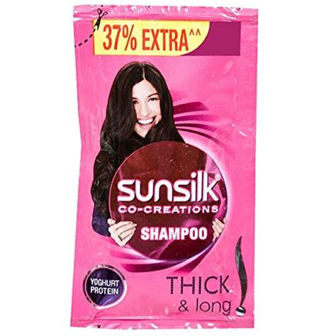 Buy SUNSILK THICK & LONG SHAMPOO SACHET-PACK OF 64 Online at Low Prices ...