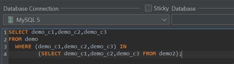 MySQL Subquery 的图像结果