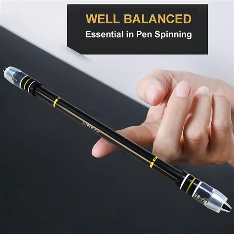 Buy TOMZEGNA Pen Spinning Pens Buster Long Ivan Pen Mod Peem Mod2 ...