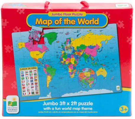 Large World Map Puzzle 的图像结果