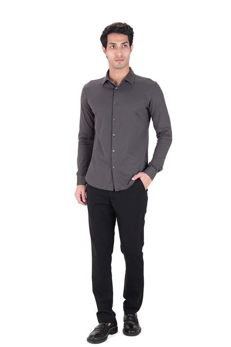 Fluid Cotton flow Shirt | Premium mercerised Knitted flow shirt