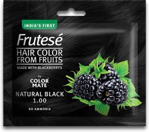 COLOR MATE Frutesé Hair Color Fruits based hair color with conditioning ...