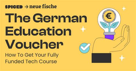 The German Education Voucher: How To Get Your Fully Funded Tech Course ...
