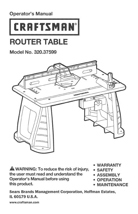 Router Table Instructions 的图像结果