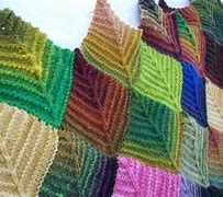 Image result for Book Garments Made with 2 Knitted Squares