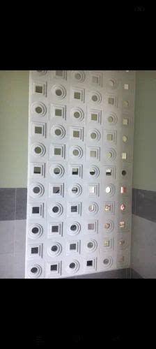 Designer Wall Blocks - White Concrete Breeze Block Jali Trader ...