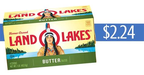 Land O' Lakes Butter for $2.24 at Kroger :: Southern Savers