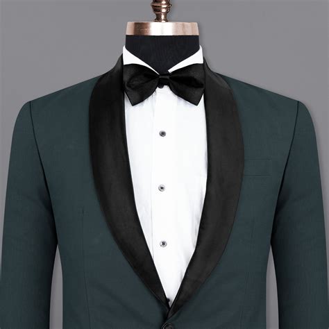 Charade Textured Tuxedo Premium Wool Blend Blazers for Men