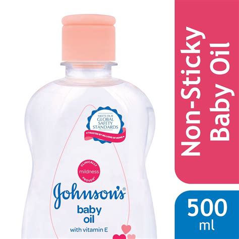 Johnson's Baby Oil, 500 ml Price, Uses, Side Effects, Composition ...