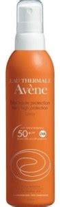 Avene Sunscreen - SPF 50 PA+ Eau Thermale Very High Protection Spray ...