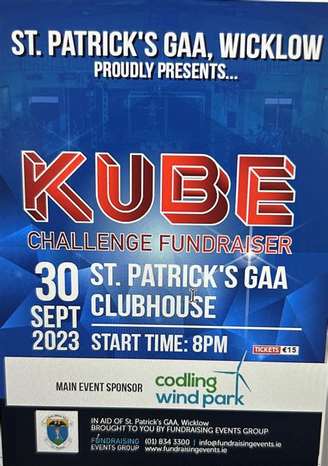 St Patricks GAA proudly presents The Kube, St. Patricks GAA Club ...