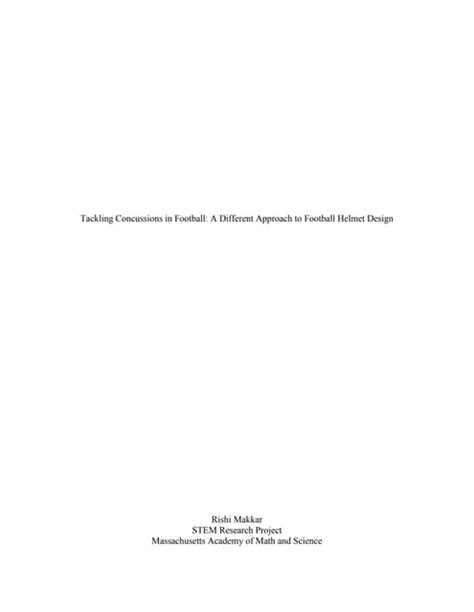 Image result for Stem Project Research Paper Example