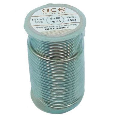 ACE 500gm 12 Gauge (Premium) 60/40 Grade Solder Wire – TNT e-Comp