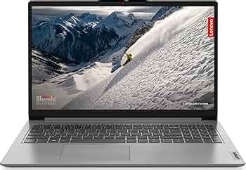 Lenovo IdeaPad 1 AMD Ryzen 5 5500U 15.6" HD Thin and Light Laptop (16GB ...
