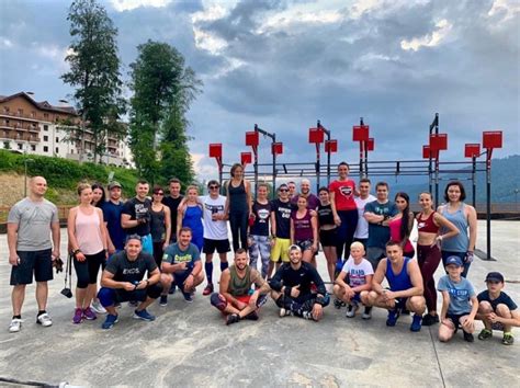 Фитнес клуб Скиллфит | Программа спортивного CrossFit лагеря в Сочи 12 ...