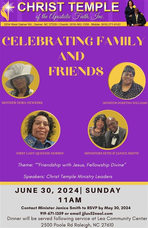 Our Family and Friends service, 2034 W Garner Rd, Garner, NC, United ...