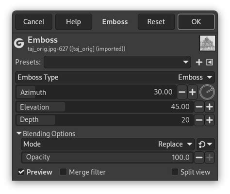 Image result for Convolution Emboss Filter