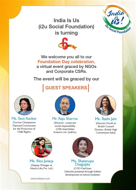 Over 100 NGOs, CSR Heads, Experts Converge on Foundation Day of India Is Us