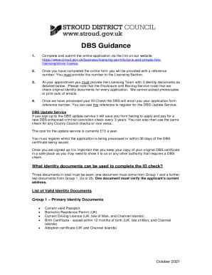Fillable Online IDENTITY DOCUMENTS ACCEPTABLE FOR CRB DISCLOSURE ...