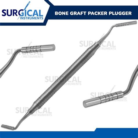 Bone Graft Packer Plugger Depth Gauge Dental Implant Tool Surgical ...