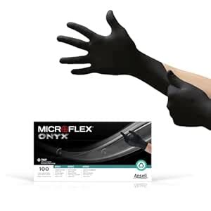 XL NITRILE GLV BLACK ONYX (MFX-N644) : Amazon.in: Industrial & Scientific