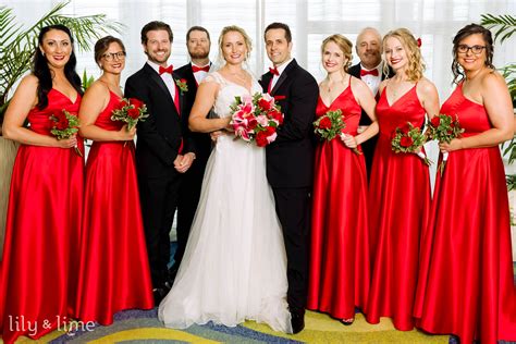 Embrace The Season Of Love With These Red-Themed Wedding Ideas | Lily ...