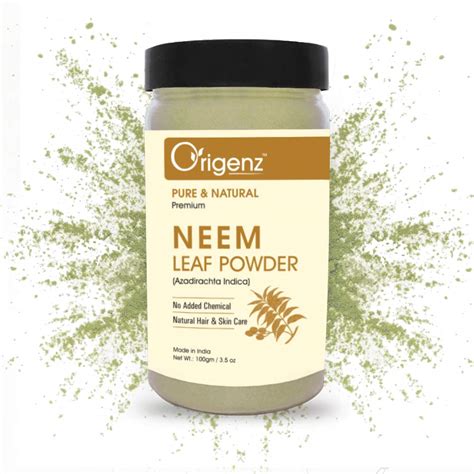 Origenz Neem Leaf Powder Face Pack for Soft & Glowing Skin | Helps to ...