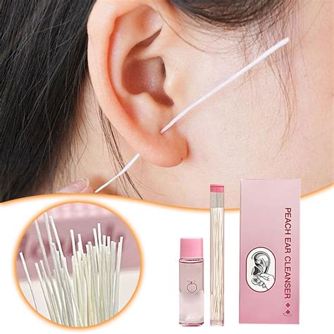 Peach Ear Cleaning Liquid To Odor And Dirt Care Liquid Artifact ...